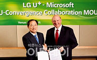 LG U+, MS와 SaaS 서비스 공동 추진