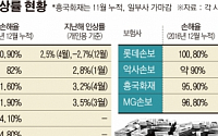 중소형사 車보험료 또 오르나