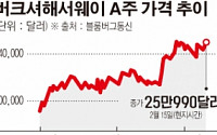 버핏의 버크셔해서웨이 A주, 최고가 경신…1주에 3억 원 육박