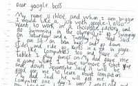“구글에 입사하고 싶어요” 7살 소녀 구직편지에 직접 답장한 피차이 CEO
