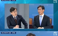 ‘뉴스룸’ 안희정 “정치 태도” VS 손석희 “이해 못할 국민 多”…선의 발언 논쟁