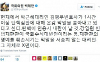 백혜련, 강일원 재판관 비난한 김평우에 “막말하는 X맨” 직격탄