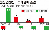 얼어붙은 지갑…1월 소비 -2.2% 3개월 연속 ‘뒷걸음’