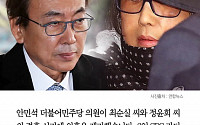 [클립뉴스] 안민석, 최순실·정윤회 결혼 시기 의혹…“최순실 돈 세탁 추적에 변수”