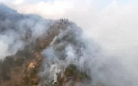 강릉 옥계면서 산불 발생…산림청, 헬기와 인력 투입해 산불 90% 진화