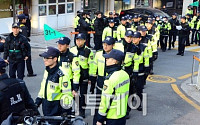 [포토] 경계 강화하는 경찰