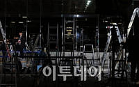 [포토] 박 전 대통령 기다리는 중앙지검 앞 취재진