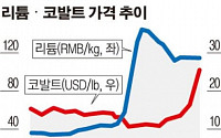 코발트·리튬 원재료값 상승에… 국내 배터리 업체들 ‘한숨’