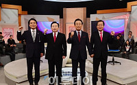[포토] 화이팅 외치는 자유한국당 대선후보자들