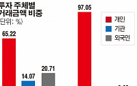 [대선 테마주 점검] 피해자는 결국 ‘개미’… 계좌당 191만원 손실