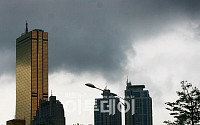 [포토] 먹구름 낀 '63빌딩'