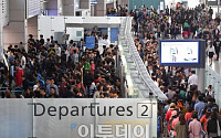 [포토] 여행객으로 붐비는 인천공항 출국장