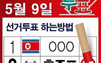 한국당 ‘인공기 합성’ 논란…文ㆍ安측 “洪 사퇴해야”