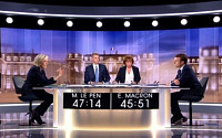 [프랑스 대선] 마지막 TV 토론, 마크롱-르펜 설전 오가