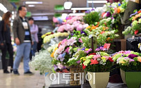 [포토] 김영란법 시행 후 첫 스승의 날... 한산한 꽃시장