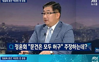 ‘JTBC 뉴스룸’ 박관천 “‘정윤회 문건’ 회유 있었다” 발언에 손석희 “당시 민정수석은 우병우”