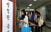 [포토] 박 전 대통령 첫 재판 방청권 응모