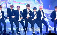 방탄소년단, K팝 그룹 최초 '빌보드 뮤직 어워드(BBMA)' 톱소셜아티스트상 수상…&quot;사랑하고 감사합니다&quot;