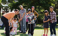 관광公, 소아암 아동 위한 골프체험 행사 진행