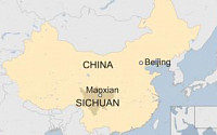 중국 쓰촨성서 산사태 발생...100명 이상 매몰