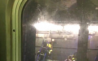美 뉴욕 지하철 탈선, 현장 아수라장…34명 부상·수백명 대피