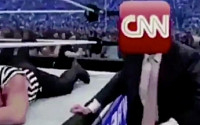 트럼프, CNN 얼굴 한 남성 때리는 패러디 영상 올려…논란 일파만파