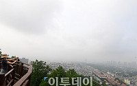 [포토] 장마 끝, 안개 낀 서울