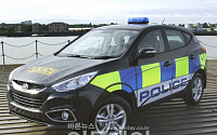 현대차 투싼ix, 英 경찰 순찰차로 임관