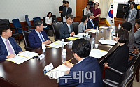 [포토] 첫 회의하는 김지형 공론화위원장