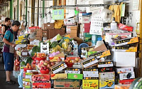 [포토] 밥상물가 고공행진, 한산한 시장