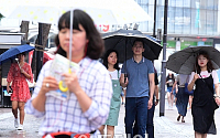 [포토] 밤까지 비, 우산 '꼭'