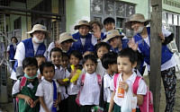 삼성물산, 미얀마 빈민가 학교 시설 보수활동
