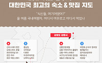 식신,  7ㆍ8월 여름 성수기 국내 인기 숙소·맛집 지도 공개