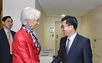 김동연 부총리, 라가르드 IMF 총재 면담 새정부 경제정책 설명