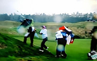“비를 동반한 강풍과 사투(死鬪)를 벌인 선수들”...LPGA투어 맥케이슨 뉴질랜드 여자오픈 최종일 2일로 순연