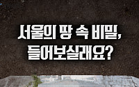 [카드뉴스 팡팡] 서울의 땅 속 비밀, 들어보실래요?