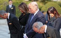 [포토]두 손 모은 트럼프 대통령