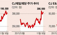 자회사 ‘실적 날개’ 달고 부활한 CJ그룹주