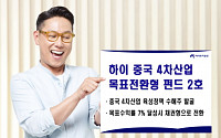 하이투자증권, ‘하이 중국 4차산업 목표전환형 2호’ 펀드 판매