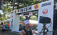 아사다 마오, 피겨 은퇴 후 마라톤 대회 출전…완주 후 환한 미소