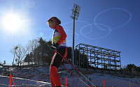 [포토] 올림픽 앞둔 평창 하늘에 오륜마크
