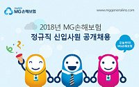 MG손해보험 2018년 신입사원 공개채용
