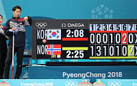 [평창 동계올림픽] 컬링 믹스더블 장혜지-이기정, 노르웨이에 3-8로 패배…미국과 경기서 반전노린다!