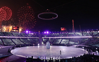 [포토] 반짝반짝 빛나는 올림픽 개막식장