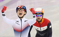 [평창 동계올림픽] 임효준, 한국 첫 금메달… 남자 쇼트트랙 1500ｍ 우승
