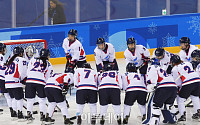 [평창 동계올림픽] 여자 아이스하키 단일팀, 스위스에 0-8 패배