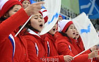 [포토] 아쉬워 하는 북한 응원단