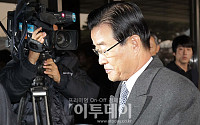 [포토]검찰에 소환된 라응찬 전 신한금융지주 회장