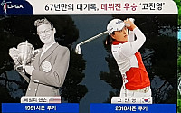 LPGA투어 한국(계) 역대 우승일지...고진영, 데뷔전 우승으로 세계골프사 다시 썼다