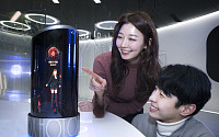 SK텔레콤, AI 스피커 '누구'에 3D 아바타 탑재… 홀로그램과 대화